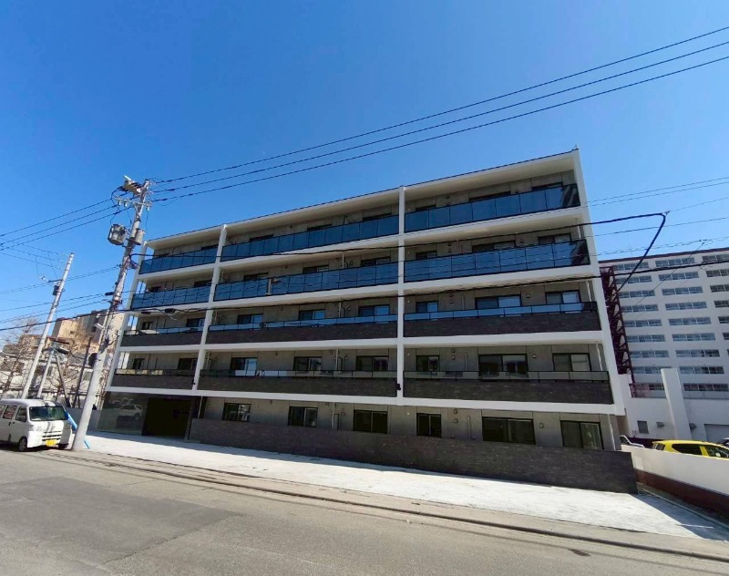 建物外観　札幌市西区八軒一条「ガーデンクォーツ琴似」