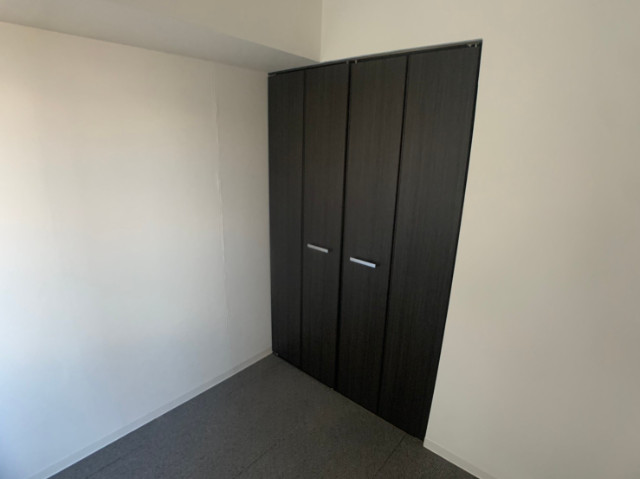 収納　寝室の収納です。部屋がすっきり片付きます。