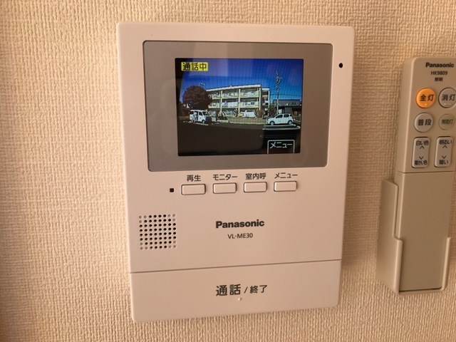 セキュリティ　カメラ付インターホン(イメージ)