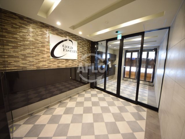 ロビー　ファステート大阪城東グリッジ　ロビー