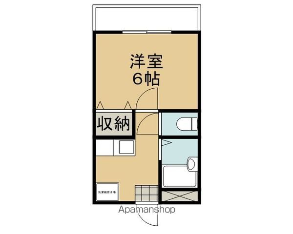 上賀茂ハイツ安井の間取り写真