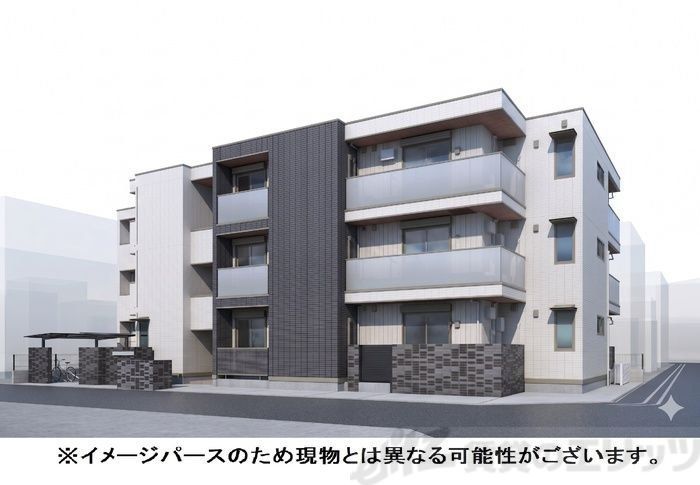 建物外観　外観パース