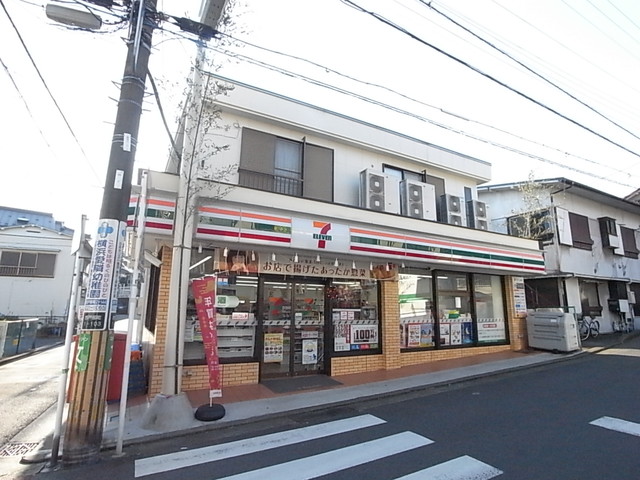 コンビニ　セブンイレブン横浜西戸部店（コンビニ）まで124m