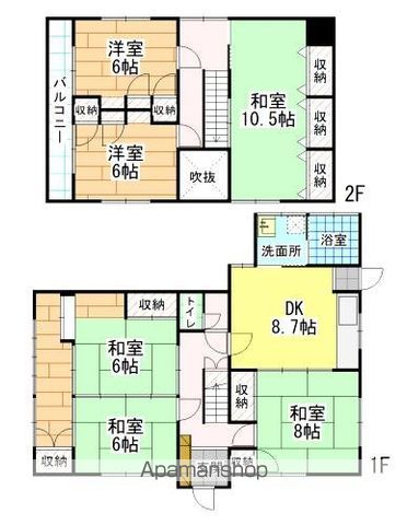 羽山一丁目戸建の間取り写真