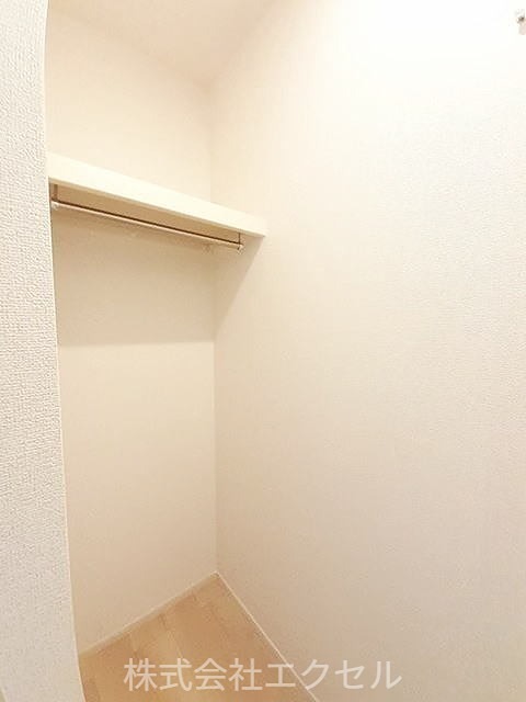 収納　ウォークインクローゼットです。