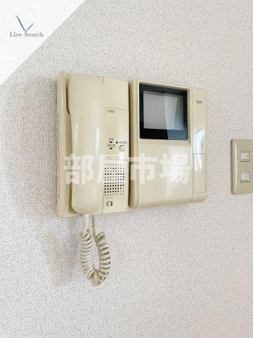 セキュリティ　モニター付きインターホン