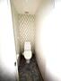 トイレ　落ち着いた色調のトイレです