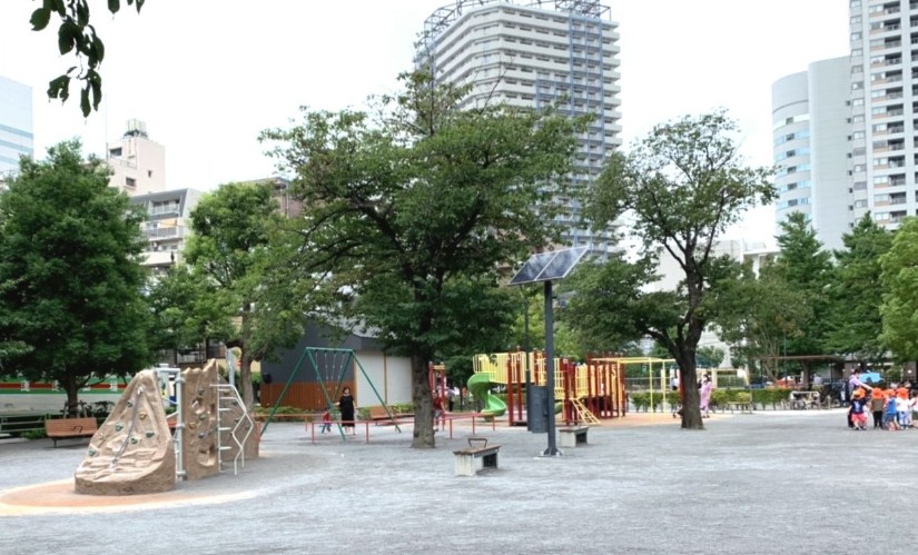 公園　中央区立月島第二児童公園（公園）まで379m