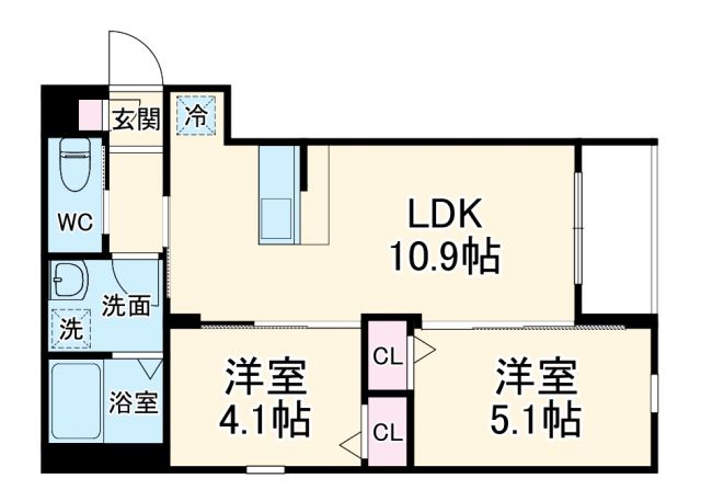 robot home 鶴里IIの間取り写真