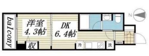 CREAL門前仲町IIの間取り写真
