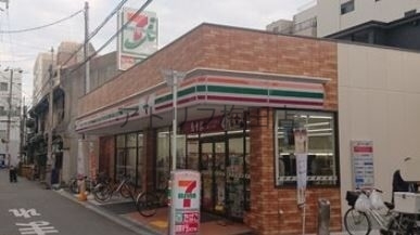 コンビニ　セブンイレブン大阪浮田店（コンビニ）まで40m