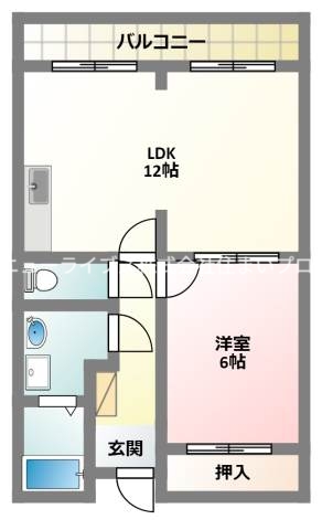グレースシャトーの間取り写真