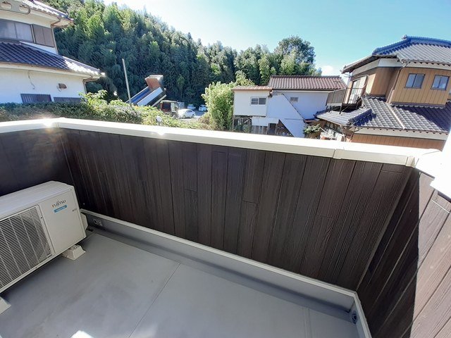 バルコニー　バルコニー付きです