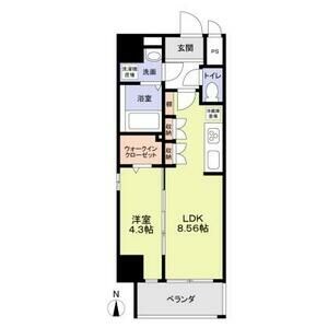 クレストタワー栄の間取り写真
