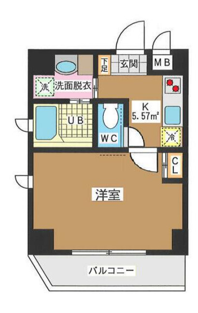 つくばエクスプレス 浅草駅 徒歩9分 8階建 築11年の間取り写真