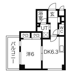 ガーディアン千代田の間取り写真
