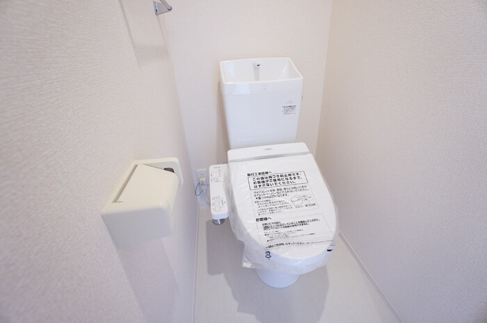 ＪＲ信越本線 越後石山駅 徒歩11分 2階建 築11年のトイレ写真