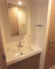 洗面設備　参考写真：別部屋タイプ