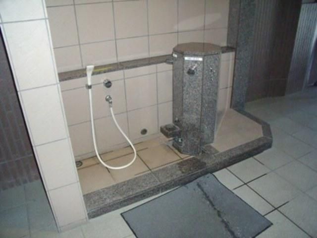 その他　ペット用足洗い所