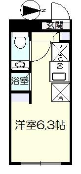 CREAL王子Southの間取り写真
