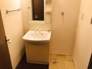 洗面設備　図面と現状に相違がある場合には現状を優先