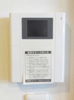 セキュリティ　★モニター付きインターホンで来客時も安心★