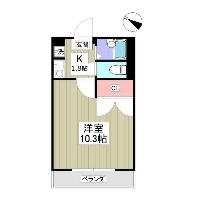 ＪＲ東金線 東金駅 徒歩15分 3階建 築30年の間取り写真