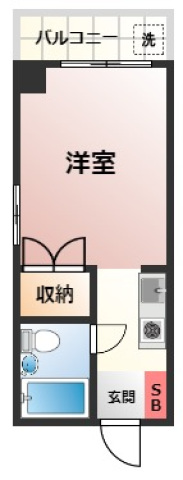 インパクト広瀬町Iの間取り写真