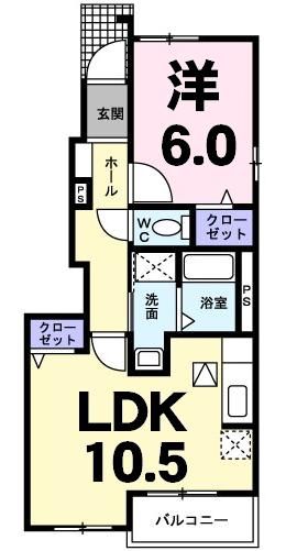 エリオットの間取り写真