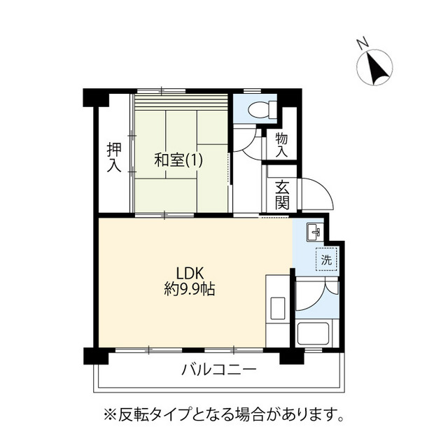 UR滝山の間取り写真