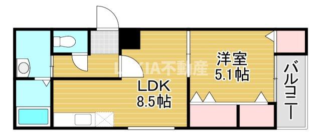 フジパレス深江橋III番館の間取り写真