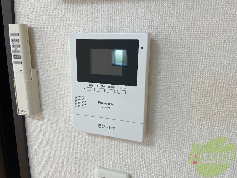 その他　カメラ付きインターホンがあるためこちらで来客を確認できます