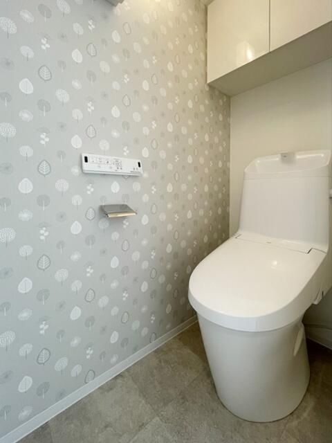 トイレ　ゆったりとした空間のトイレです