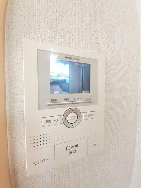 セキュリティ　モニター付きインターホン