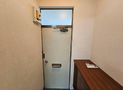玄関　落ち着いた玄関です