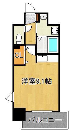 ベルガ南小倉の間取り写真