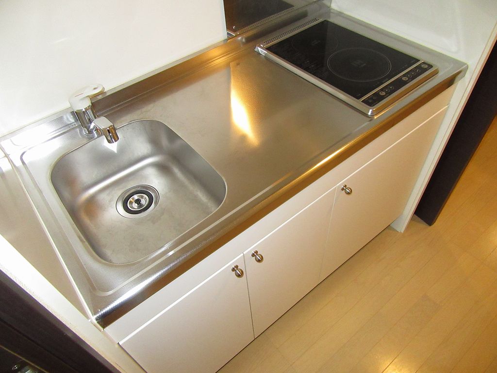 キッチン　電気コンロ2口