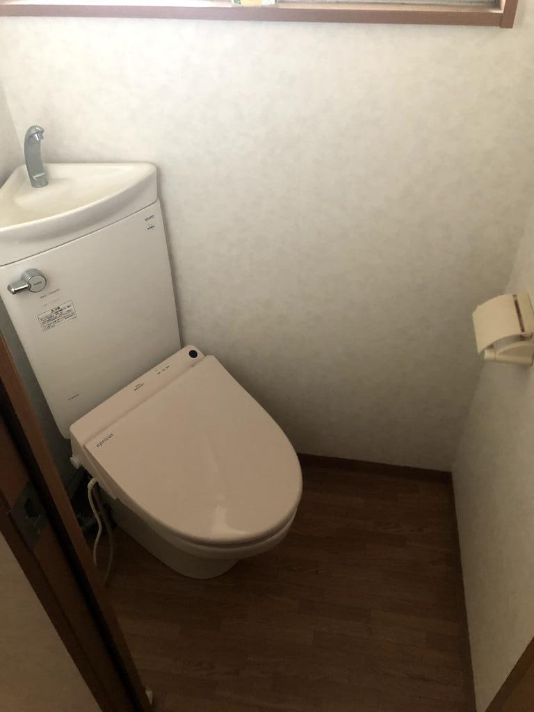 フラワーマンションのトイレ写真