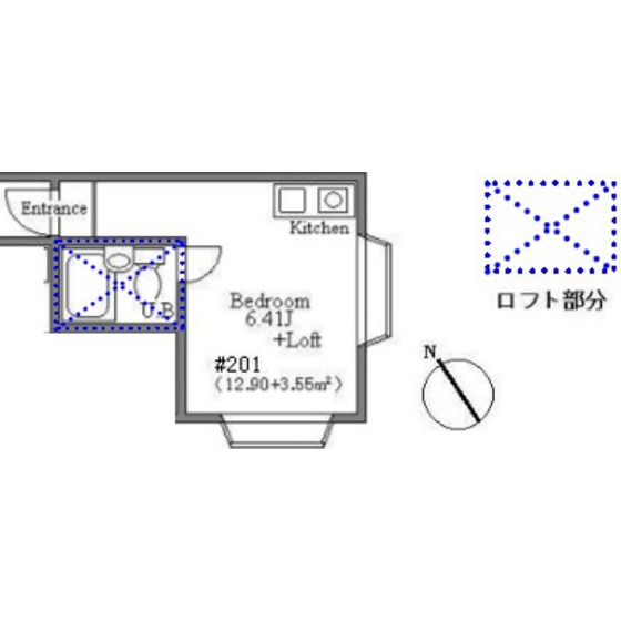 ペアパレス池袋の間取り