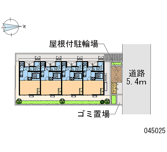 駐車場　配置図