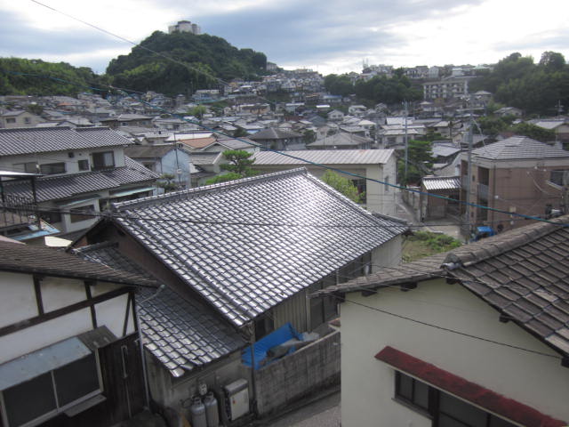 【広島市南区本浦町のアパートの眺望】