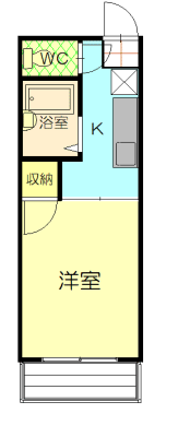 メゾンプレジールBの間取り