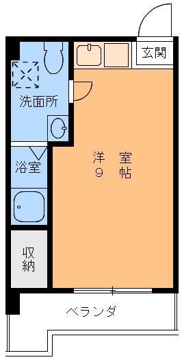 花繁ビルの間取り