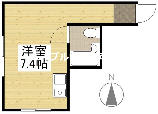 ラルゴ門田屋敷の間取り