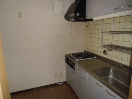 キッチン　スパイス棚付き