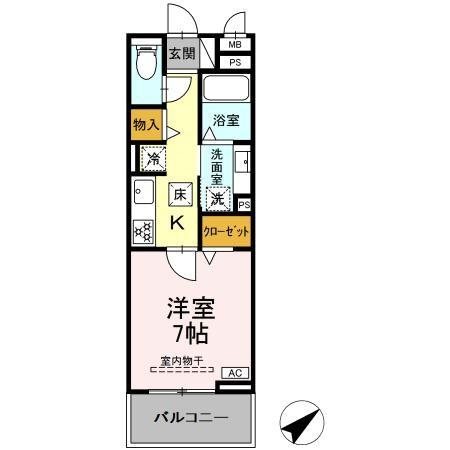 【D-Square大和町の間取り】