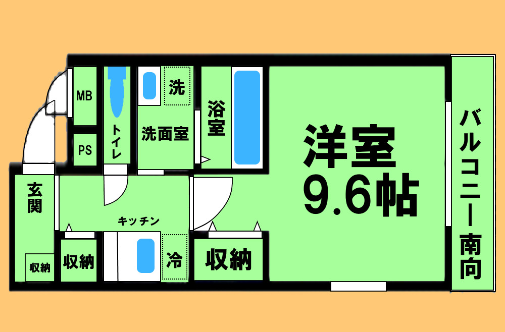 神奈川県相模原市緑区西橋本２（アパート）の賃貸物件の間取り