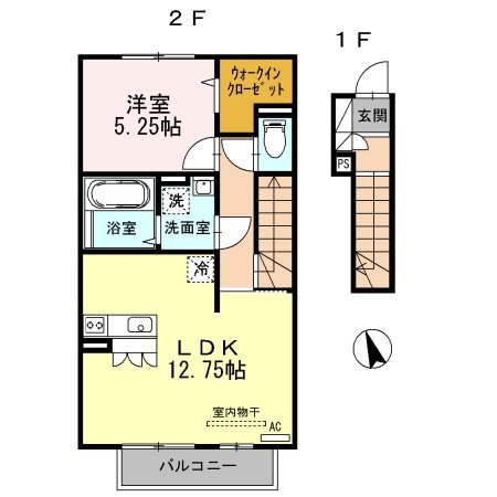 レトワールの間取り