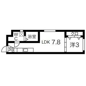 CELENEST名駅西(セレネストメイエキニシ)【ペット可デザイナーズの間取り