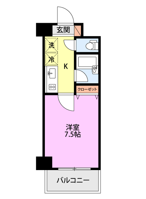 【オルザス新潟の間取り】